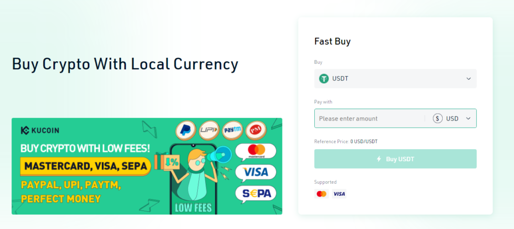 Crypto kopen KuCoin